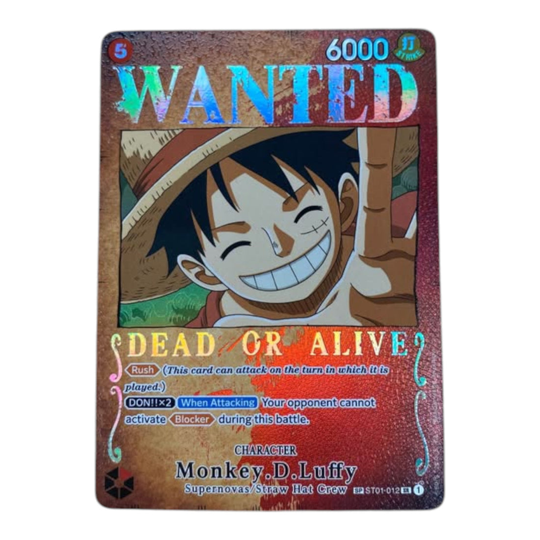 Monkey.D.Luffy [Wanted] ST01-012 One Piece TGC - 511615