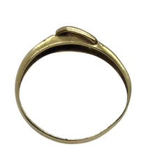 Ladies 14ct Yellow Gold Diamond Ring (Size P) Ref#505968