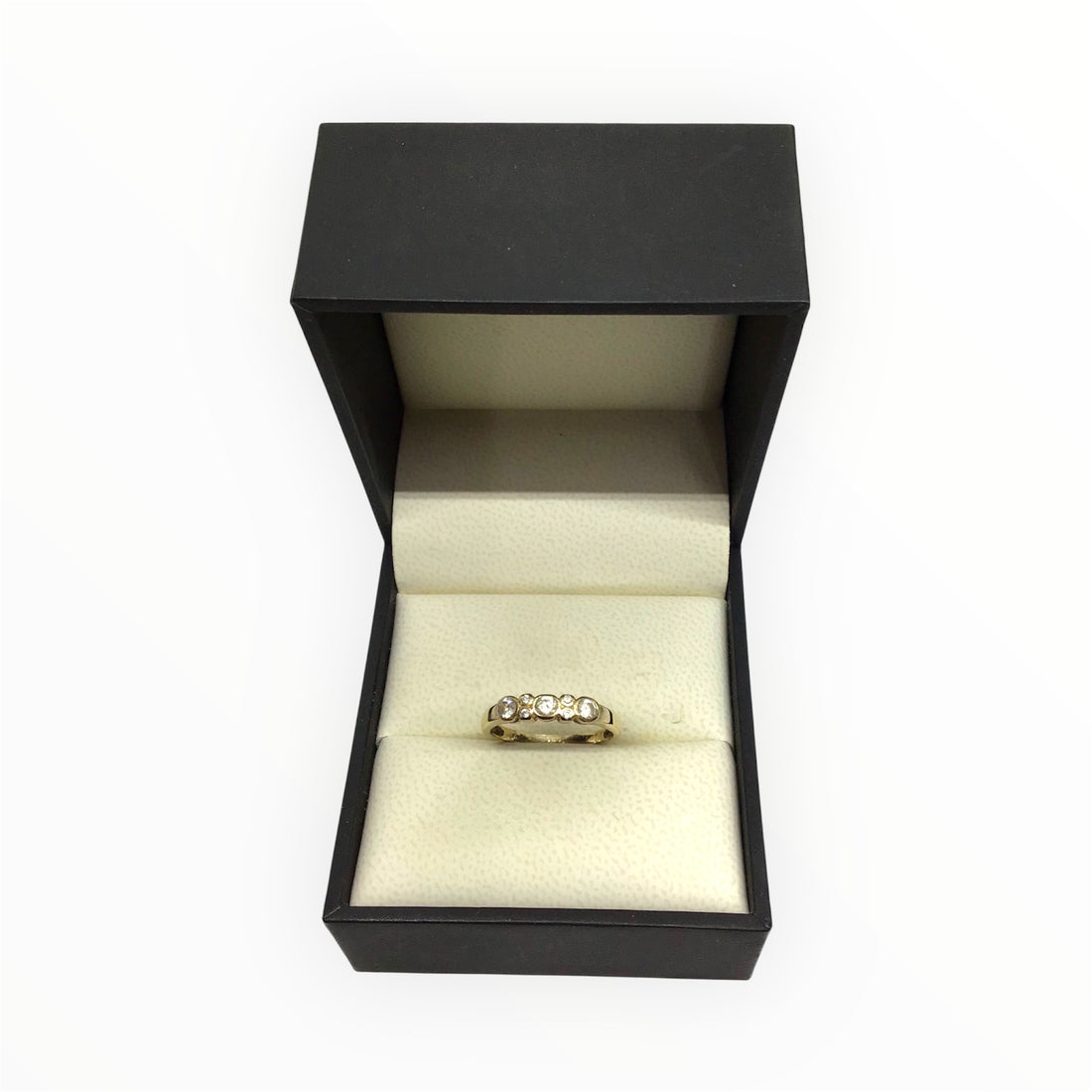 Ladies 9ct Gold Dress Ring (Size O) Ref#511372