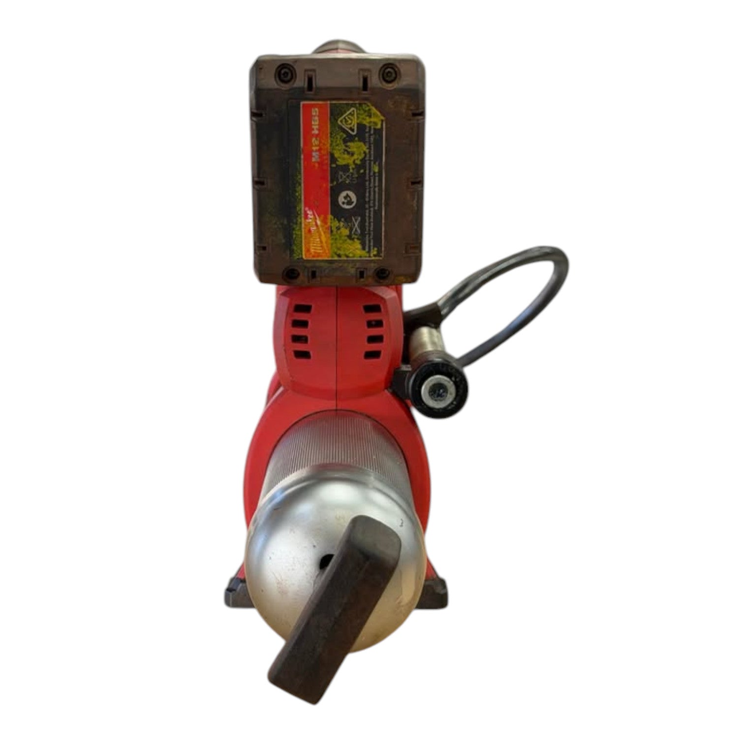 Milwaukee 12v 400ml Cordless Grease Gun M12GG w/High Output 12v 5Ah Battery - 512211