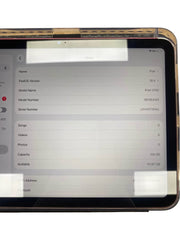 Apple IPad MD4E4X/A A16 128GB 100% Batt Health Tablet - 512704