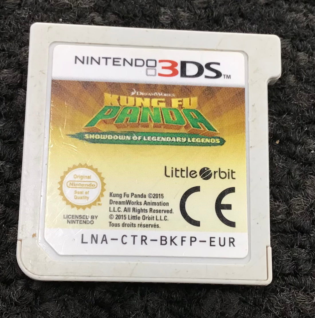 Nintendo 3DS Game Cartridge Kung Fu Panda Ref#512100