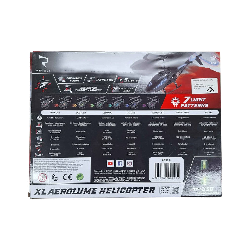 Revolt XL Aerolume RC Helicopter - 513149