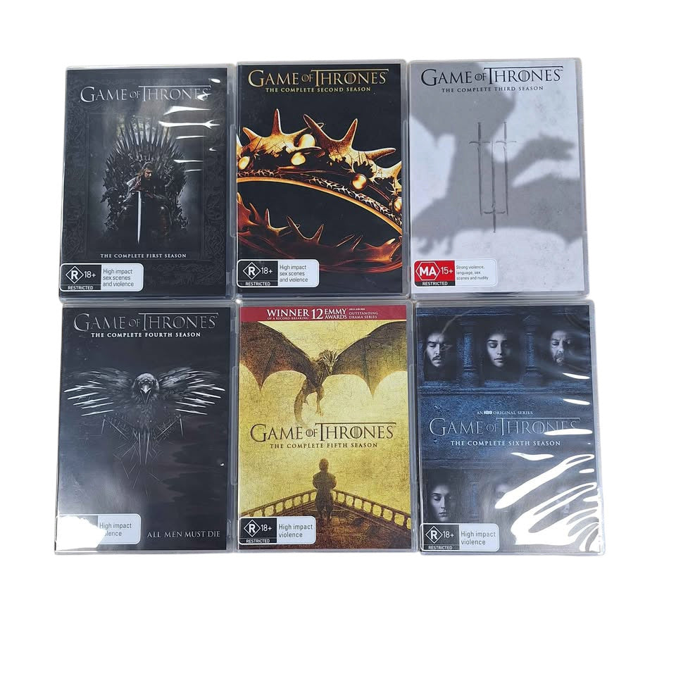 Game of Thrones The Complete Seasons 1-6 DVD Boxset - 513404