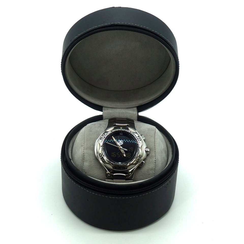Tag Heuer Kirium Formula 1 David Coulthard GMT Chronograph Wristwatch - 513560
