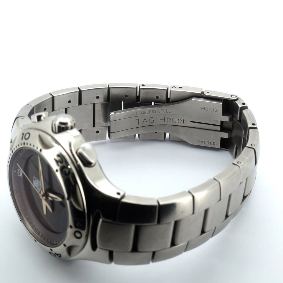 Tag Heuer Kirium Formula 1 David Coulthard GMT Chronograph Wristwatch - 513560