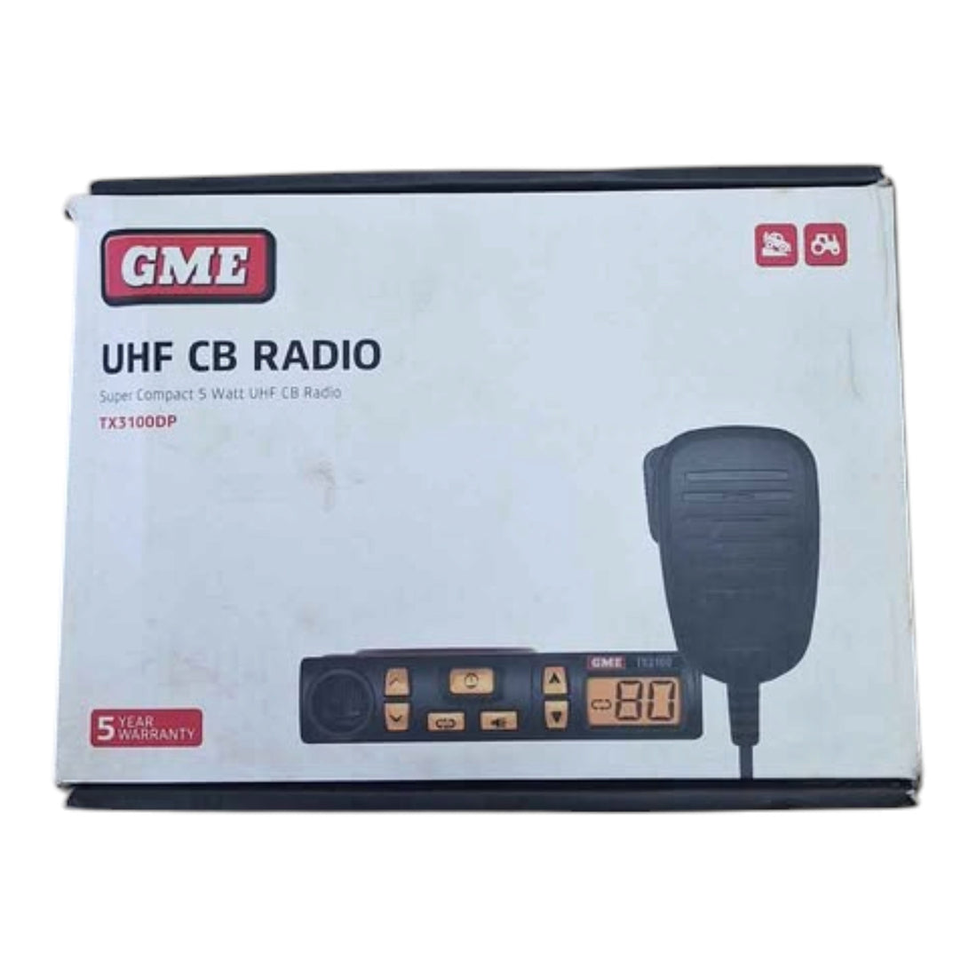 CME CB Super Compact 5 watt Radio TX3100DP - 513668