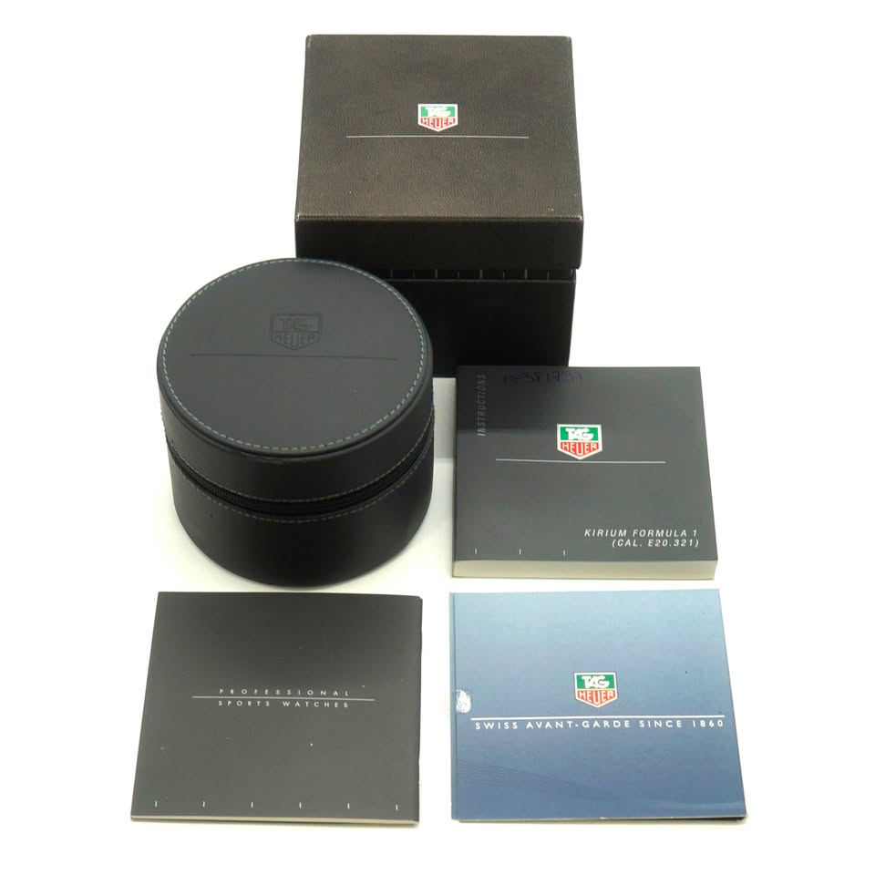 Tag Heuer Kirium Formula 1 David Coulthard GMT Chronograph Wristwatch - 513560