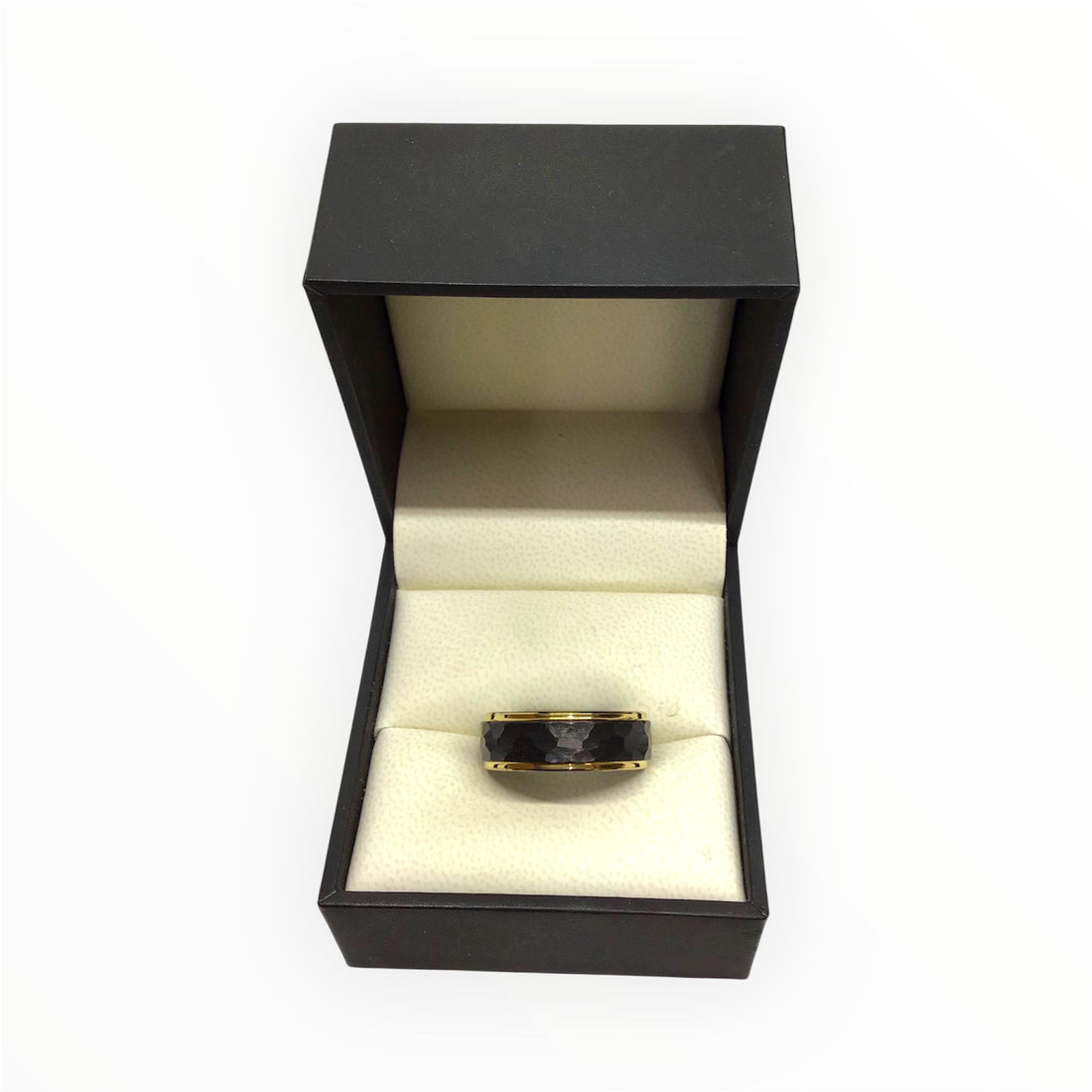 Unisex M+Y Steel Tungsten Ring (Size V) Ref#511967