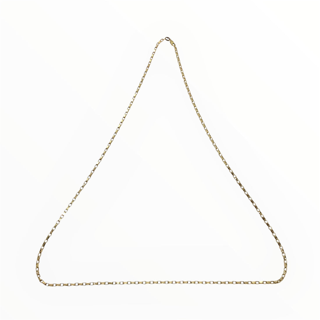 Ladies 9ct Gold Necklace (Length 74cm) Ref#511527