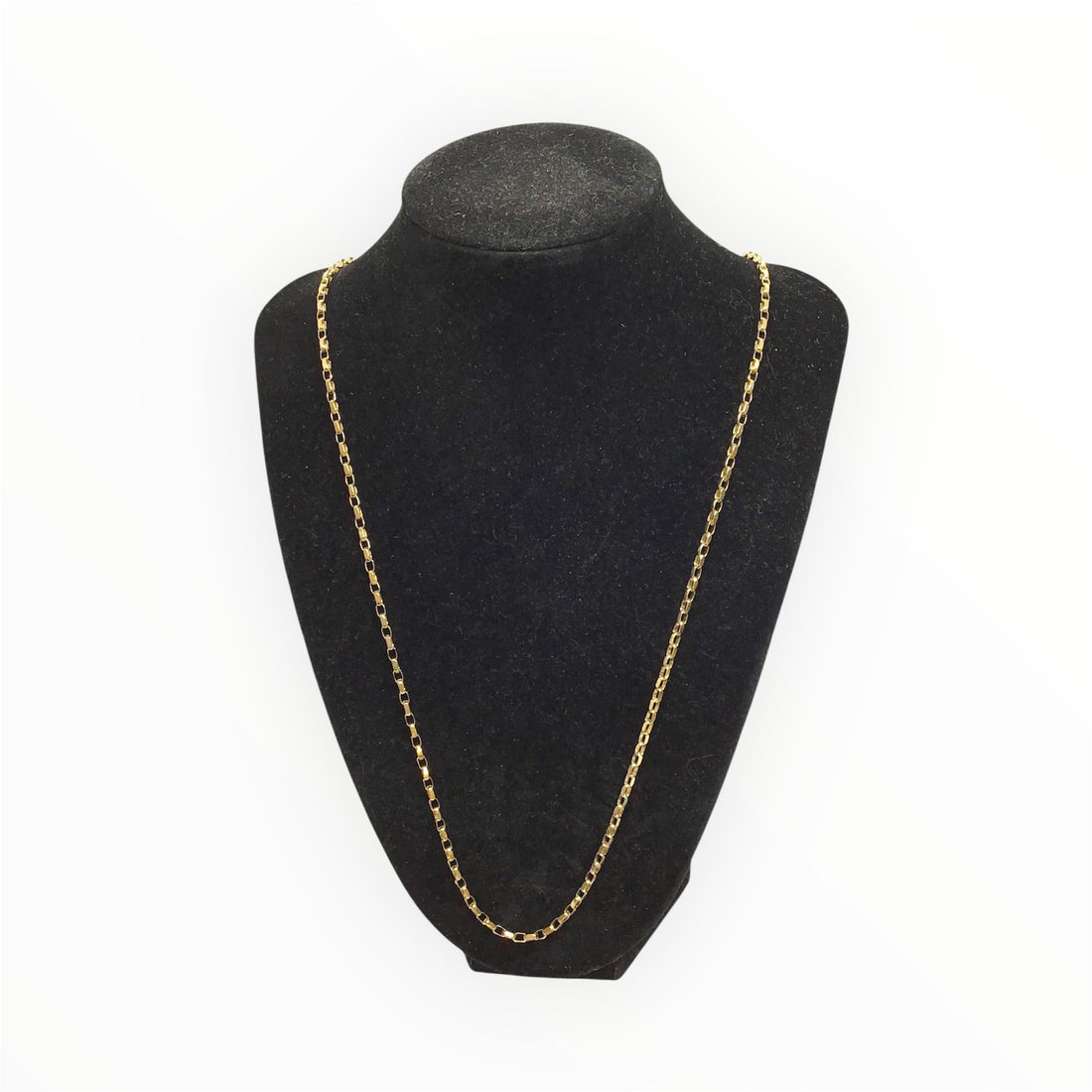 Ladies 9ct Gold Necklace (Length 74cm) Ref#511527