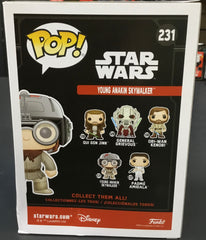 STAR WARS POP VINYL YOUNG ANAKIN SKYWALKER 231 Ref#505743