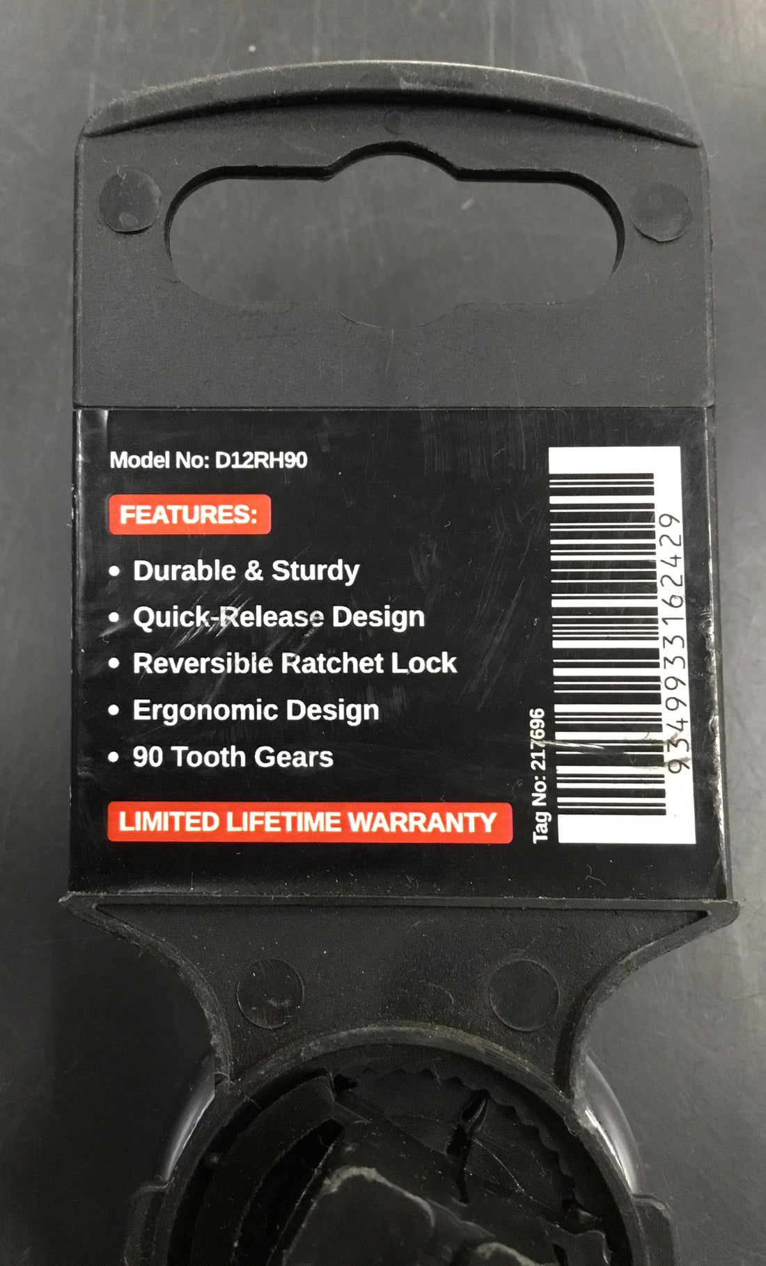 DAYTONA 245mm REVERSIBLE RATCHET Ref#513056