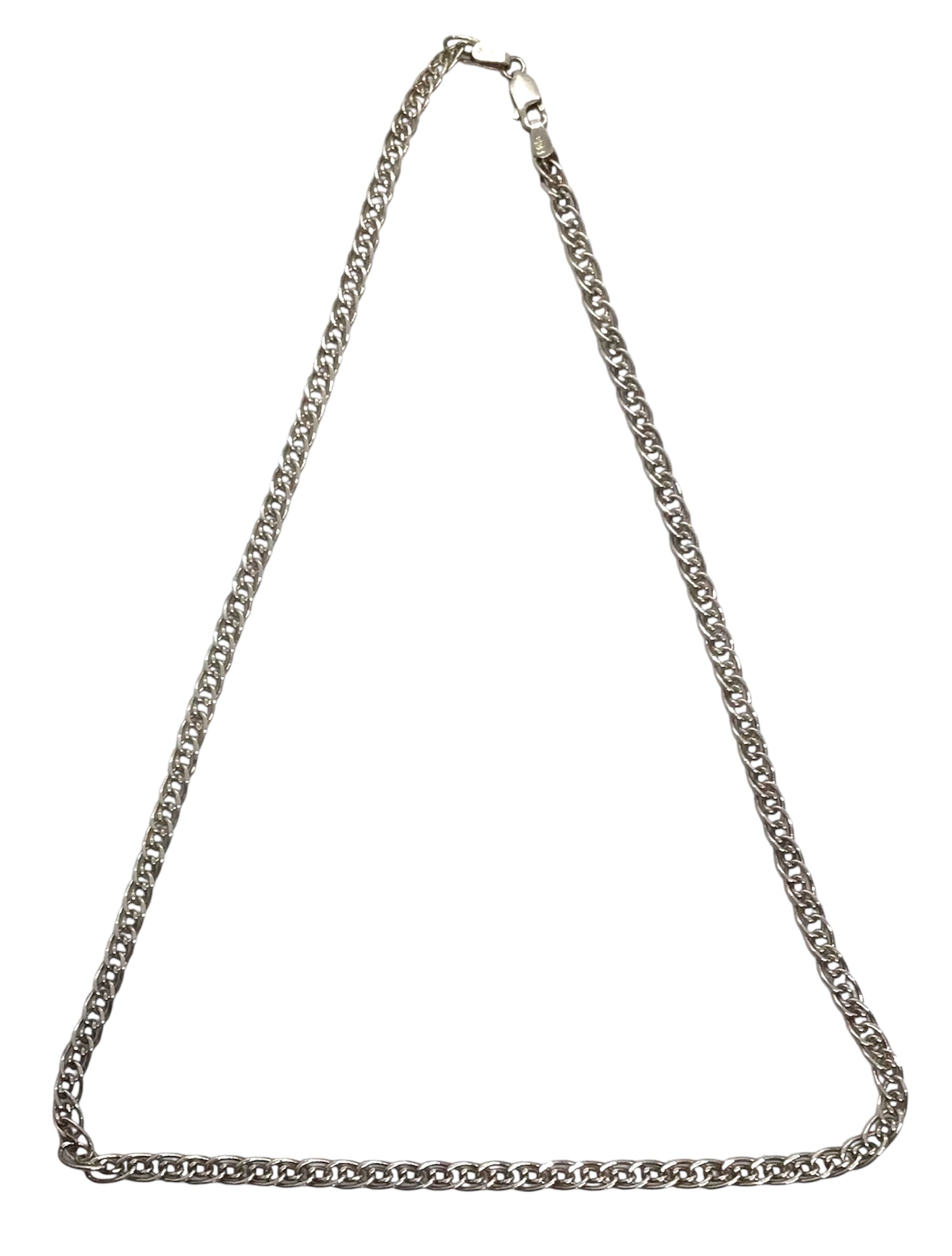 Ladies 925 Silver Necklace (Length 44cm) Ref#505978