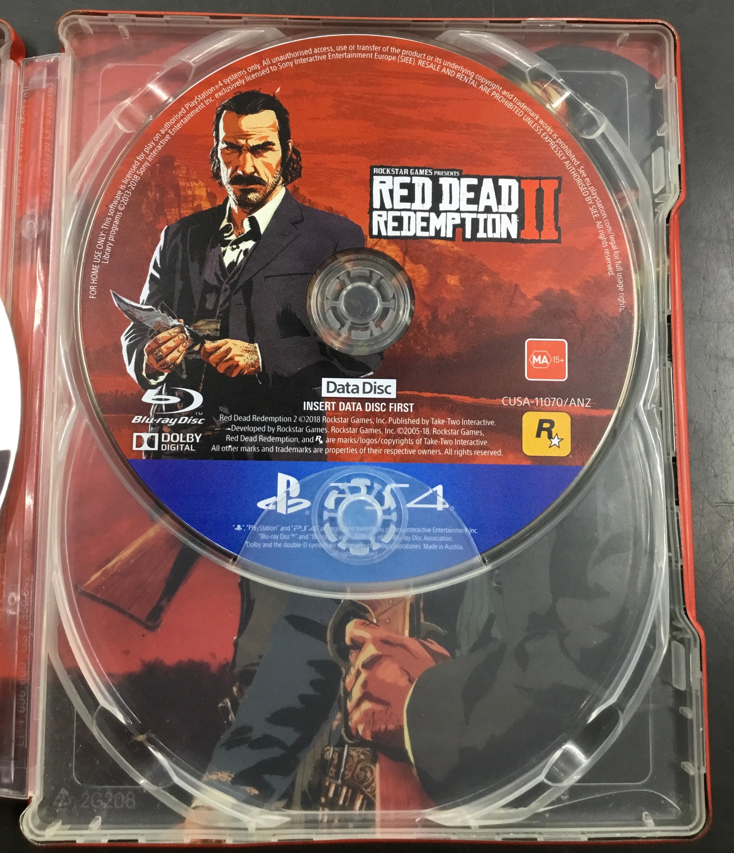 PS4 GAME RED DEAD REDEMPTION II Ref#512226