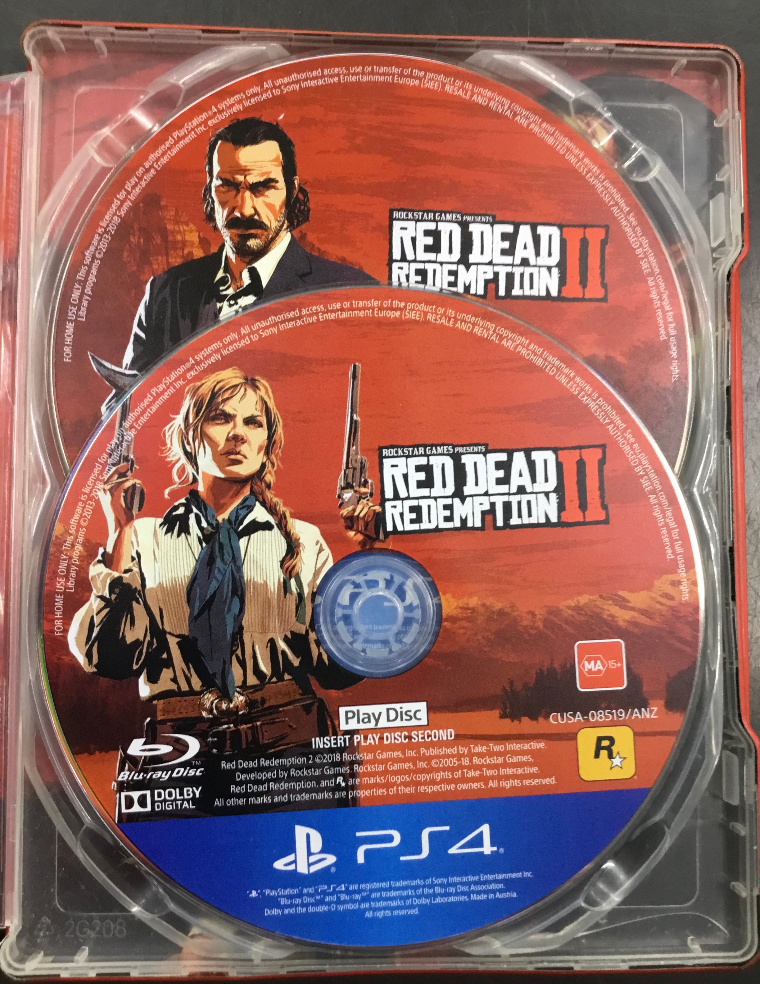 PS4 GAME RED DEAD REDEMPTION II Ref#512226