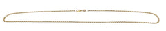 Ladies 9ct Yellow Gold Necklace (Length 46cm) Ref#505966