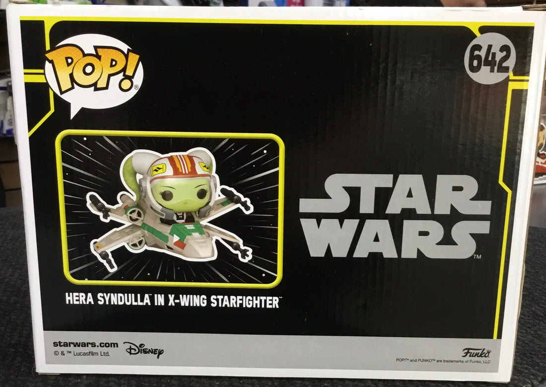 POP STAR WARS FIGURINE  HERA SYNDULLA in X-WING STARFIGHTER 642 Ref#889698738996