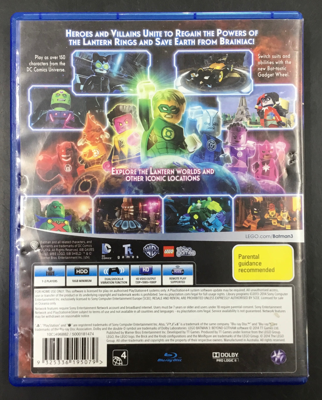 PS4 GAME BATMAN 3 Beyond Gotham Ref#508882