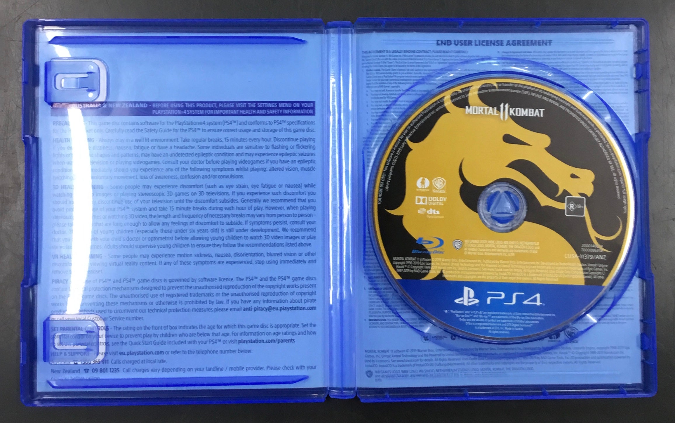 PS4 GAME MORTAL KOMBAT II Ref#512754