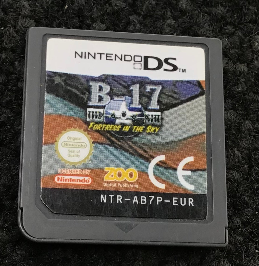 Nintendo DS Game Cartridge B-17 Fortress in the Sky Ref#512588