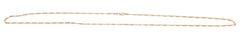 Ladies 9ct Yellow Gold Necklace (Length 60cm) Ref#507333