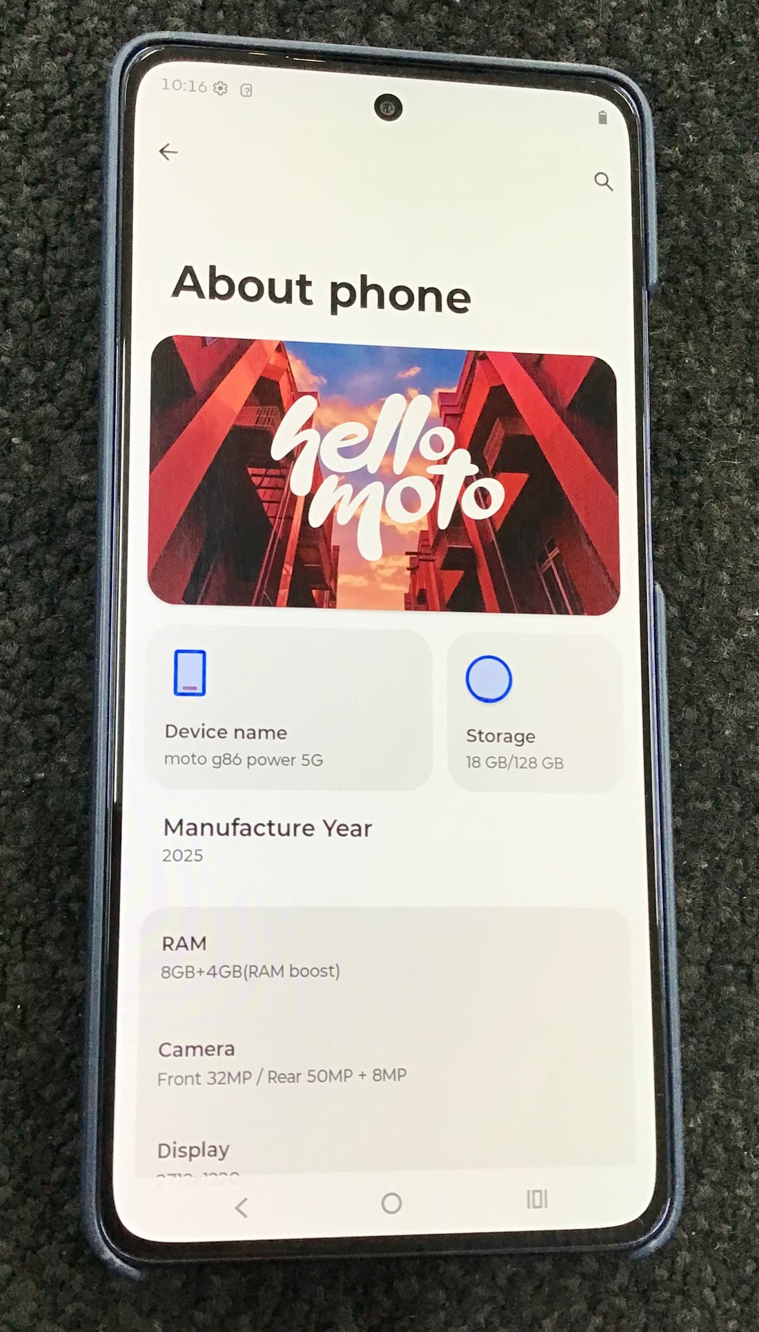 Motorola Moto g86 Power 5G Smartphone Ref#513708