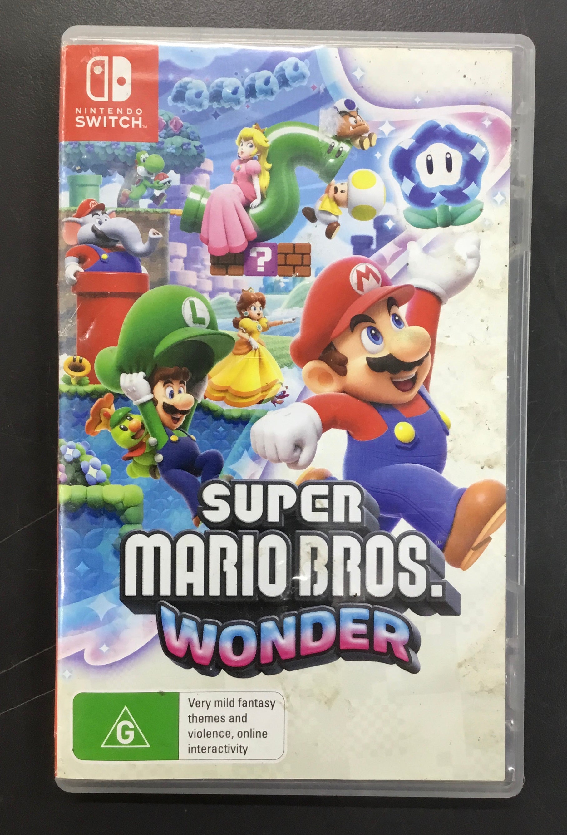 NINTENDO SWITCH GAME SUPER MARIO BROS. WONDER Ref#512901