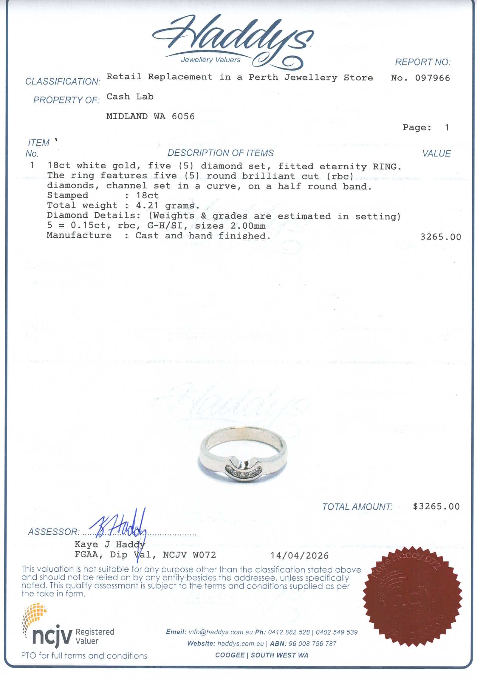 Ladies 18CT White Gold Rosendorf Engagement Trilogy Set - 503992