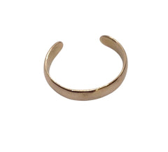 Ladies 9ct Yellow Gold Toe Ring (Size H) Ref#506878