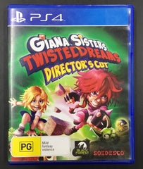 PS4 GAME GIANA SISTERS TWISTEDDREAMS DIRECTOR'S CUT Ref#512172