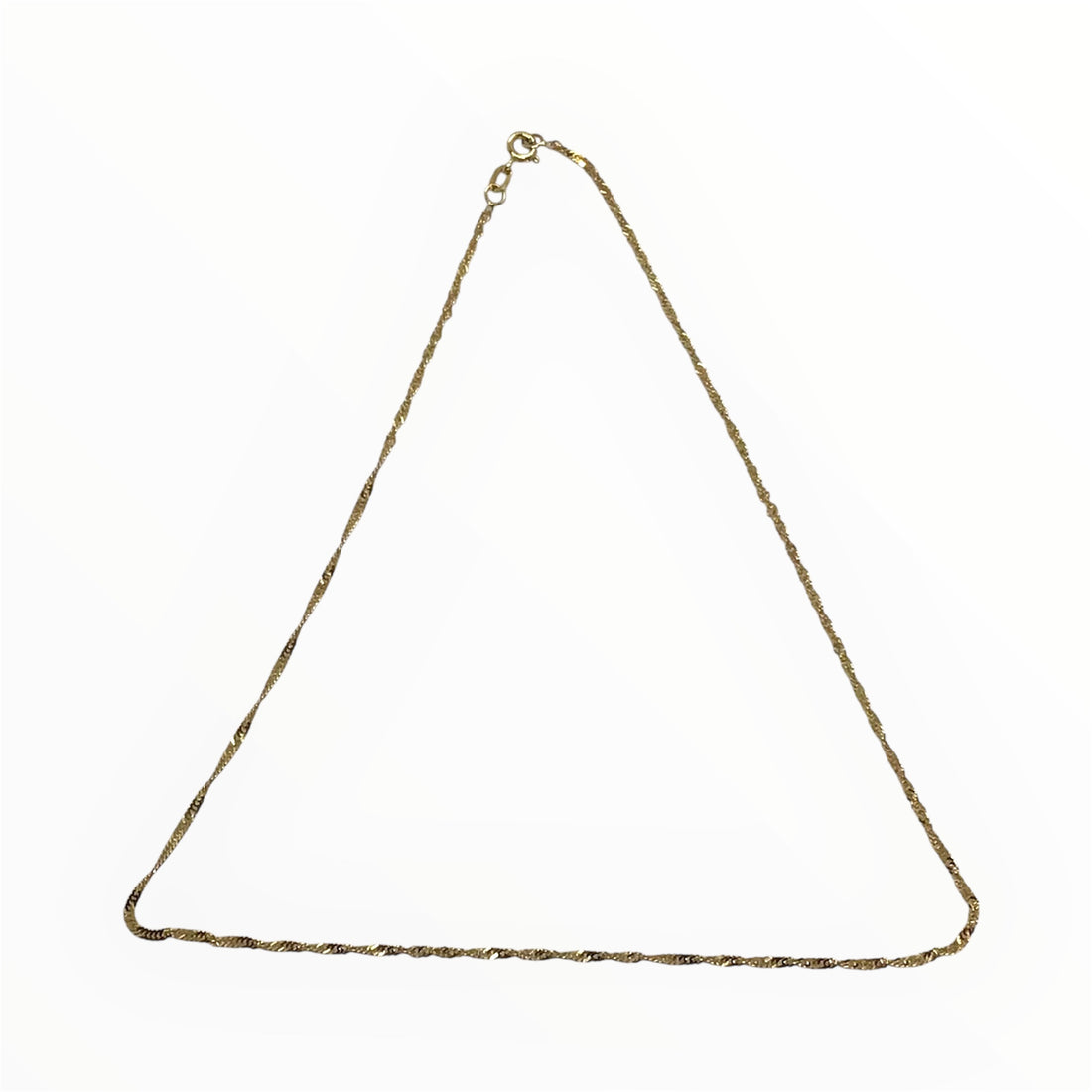 Ladies 10ct Gold Necklace (Length 40cm) Ref#511741