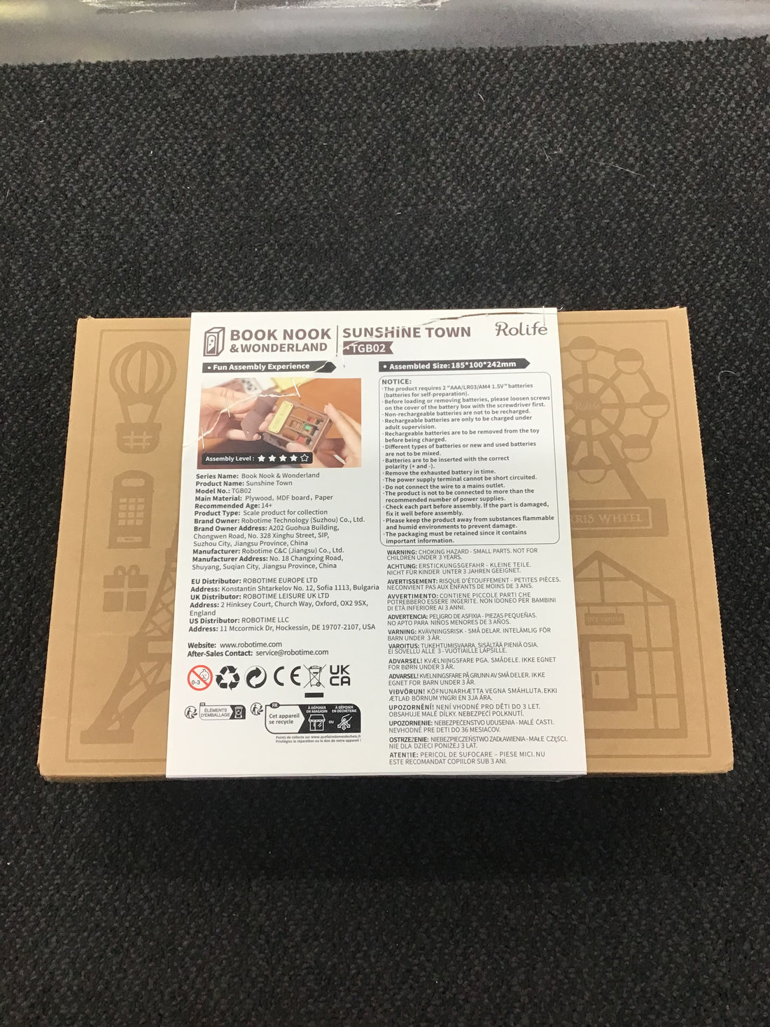 Rolife book nook DIY puzzle decoration Ref#512050
