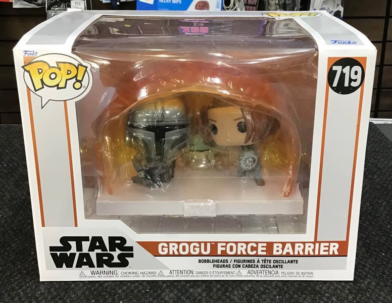 Pop Star Wars Figurine Grogu Force Barrier 719 Ref#889698800020