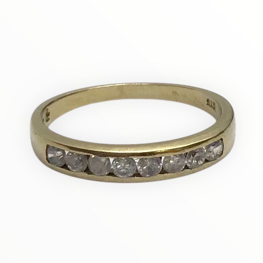 Ladies 9ct Gold Ring (Size O) Ref#513599