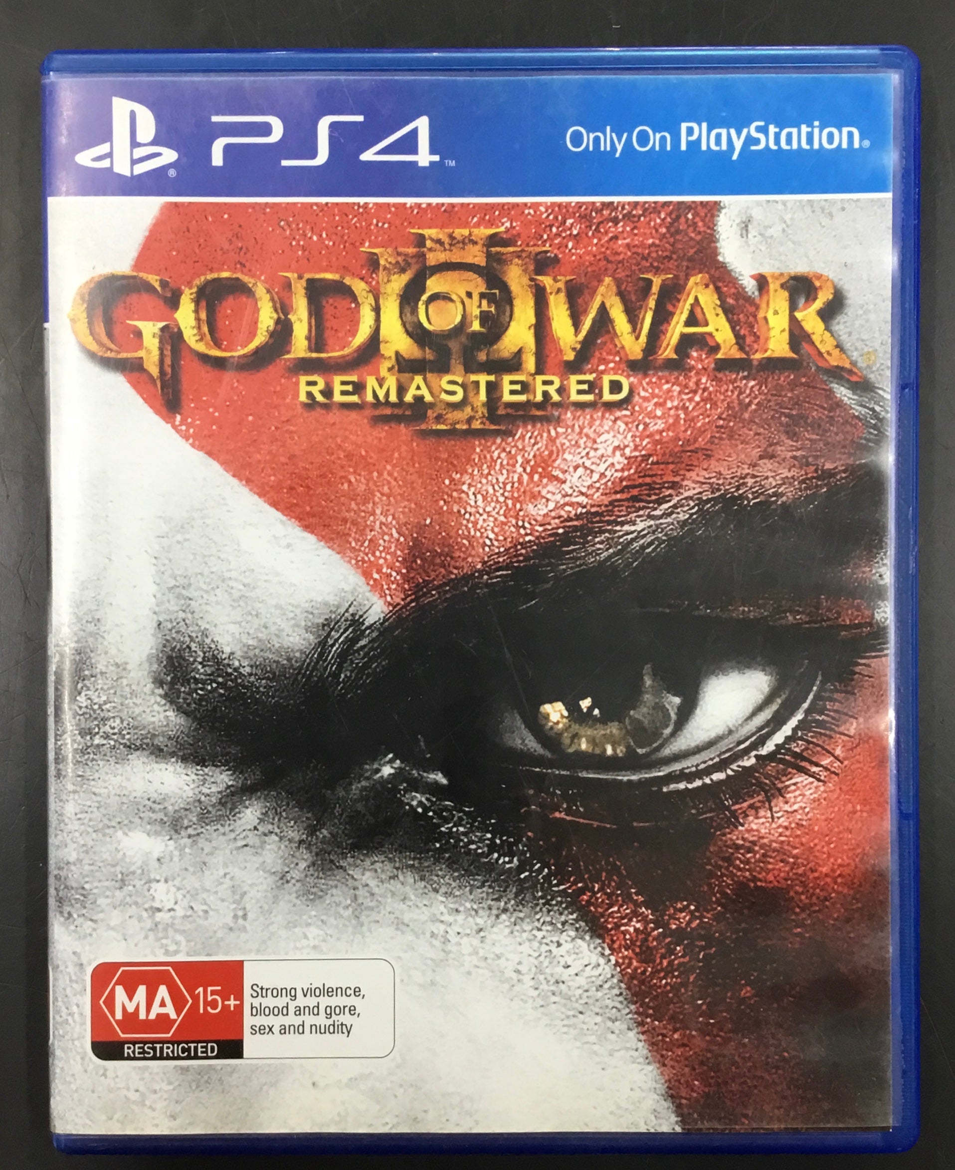 PS4 GAME GOD of WAR III Remastered Ref#512169