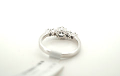 Ladies Stunning 18K White Gold Diamond Engagement Ring ( Size:M) - 234210