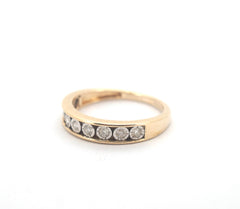 Ladies 10CT Michael Hill Diamond Ring (Size: N1/2) - 502900