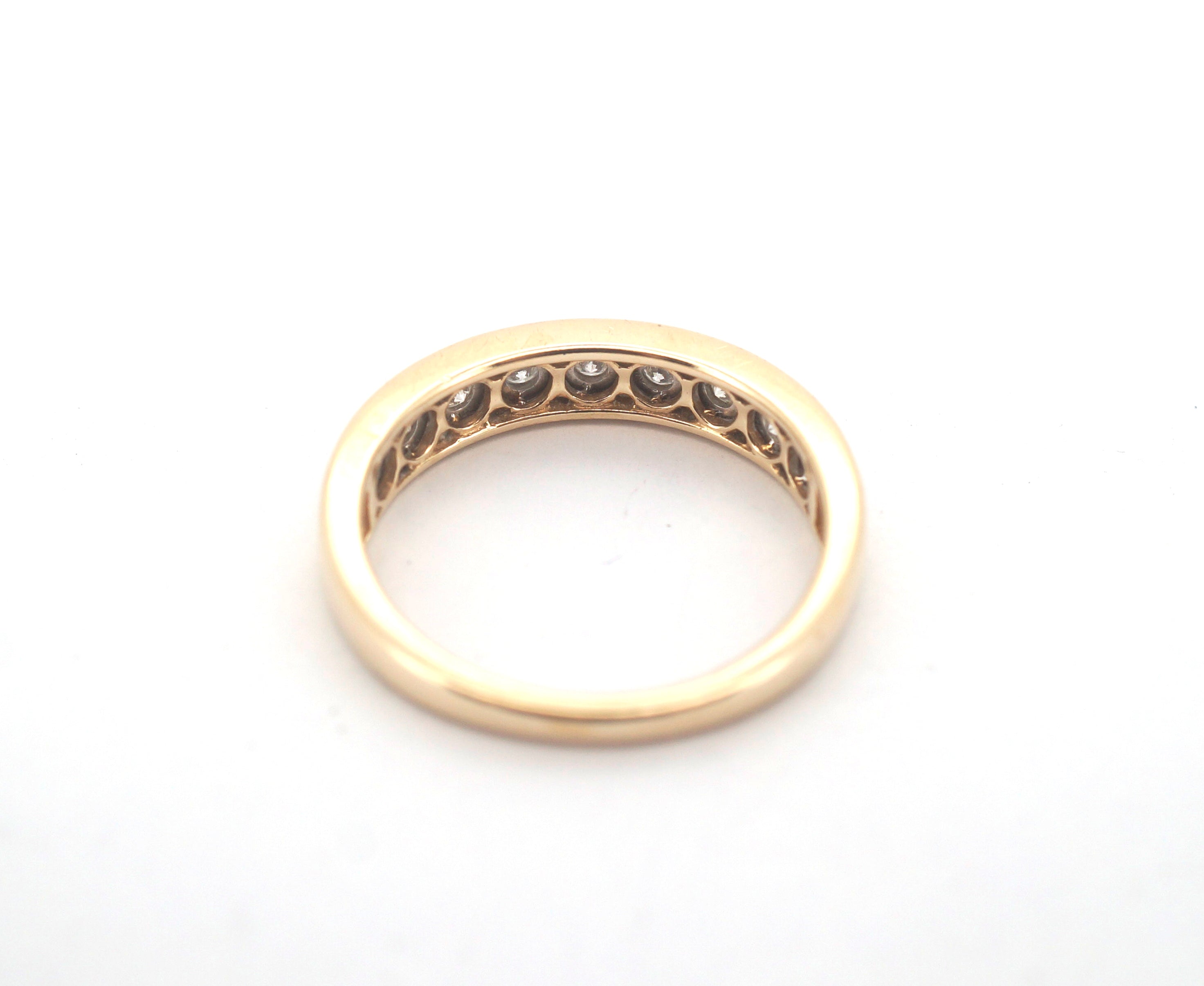 Ladies 10CT Michael Hill Diamond Ring (Size: N1/2) - 502900