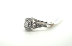 14ct White Gold Diamond Ring Set - 264678
