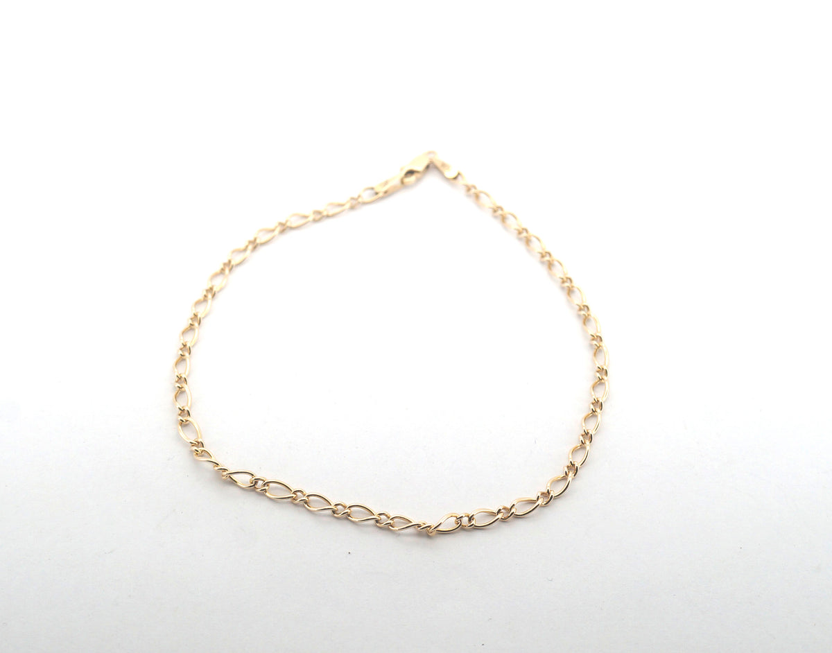 Ladies 9CT Yellow Gold Bracelet (19cm, 2.08g) - 507113