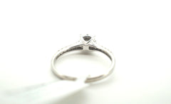 Ladies 9K Diamond Ring (Size R, 2.56g) - 259571