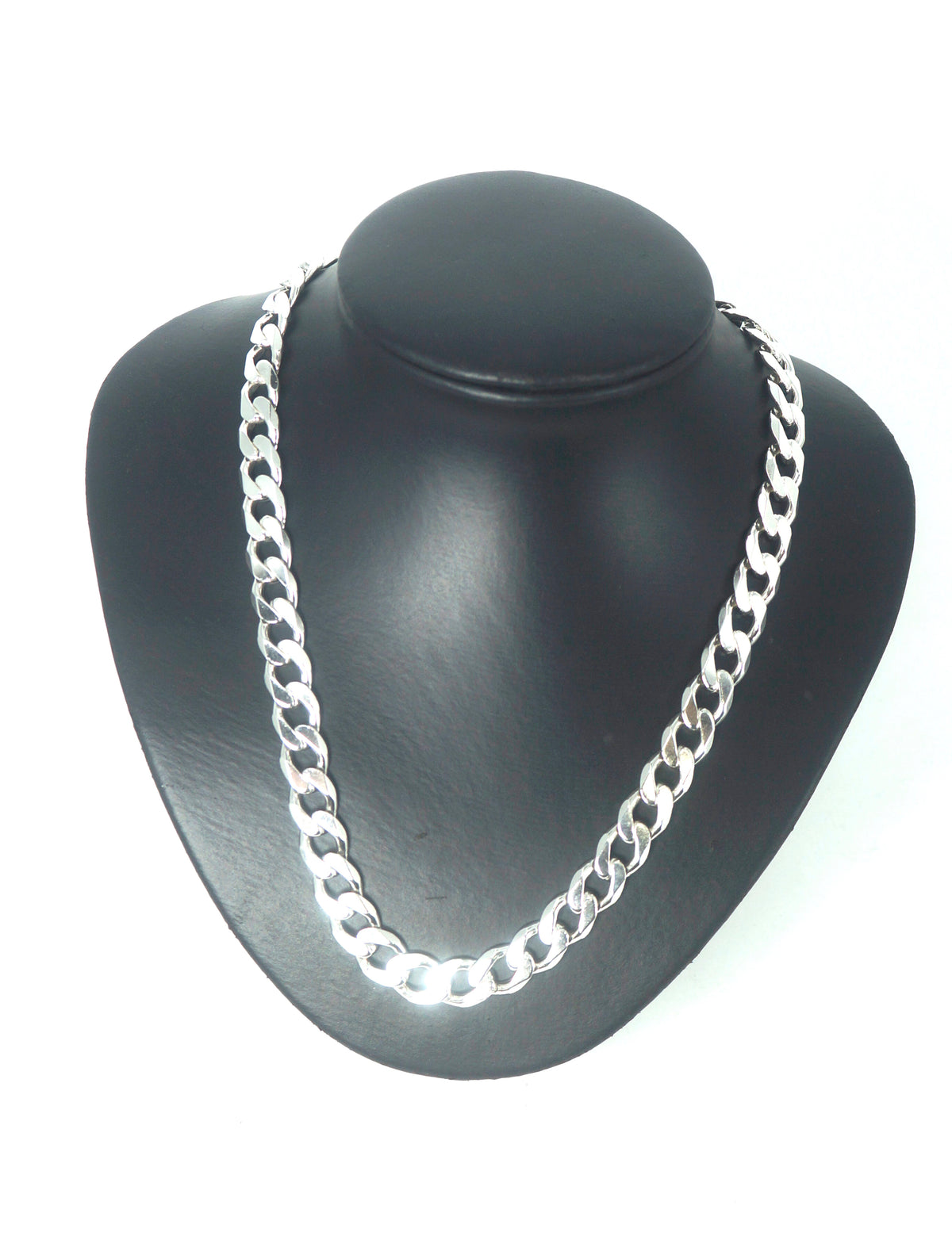Men's 925 Silver Curb Link Necklace (50cm, 83.4g) - 506848
