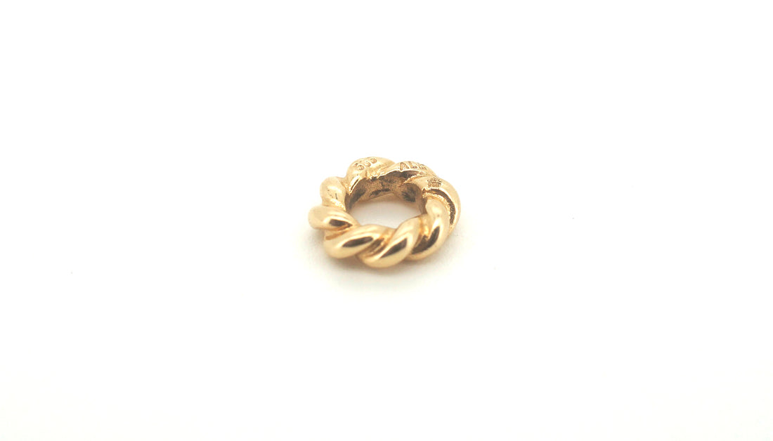 14ct Yellow Gold Pandora Spiral Charm - 503966