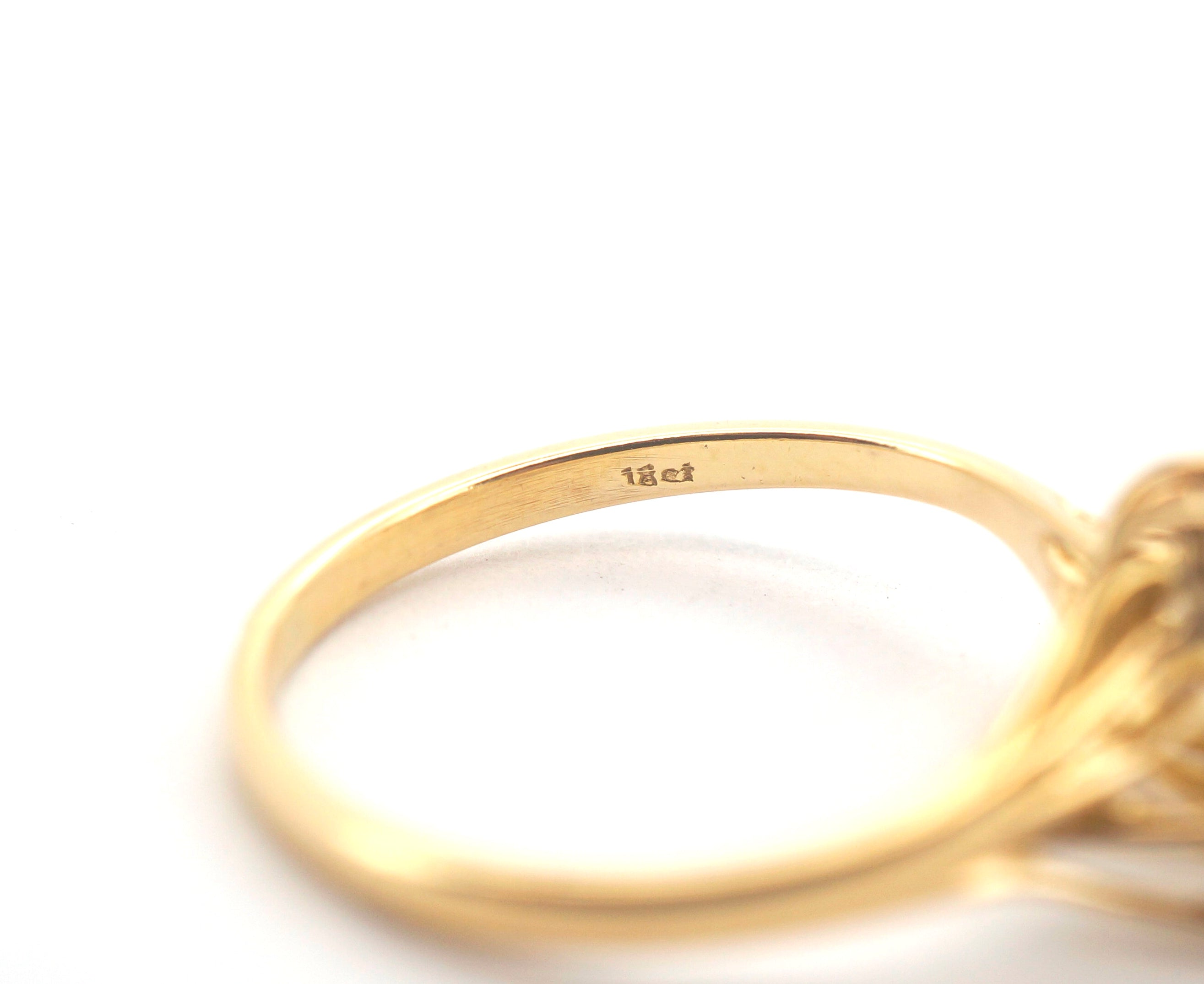 Ladies 18CT Yellow Gold Diamond Ring Set (Size: O) - 506442