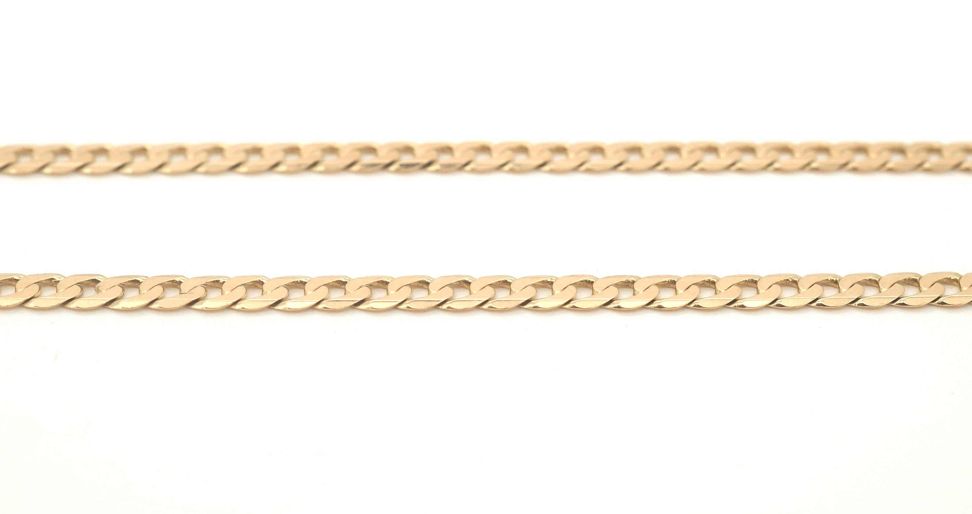 9ct Yellow Gold Necklace with 9ct "18" Key Pendant - 502632