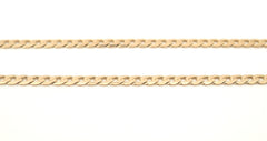 9ct Yellow Gold Necklace with 9ct "18" Key Pendant - 502632