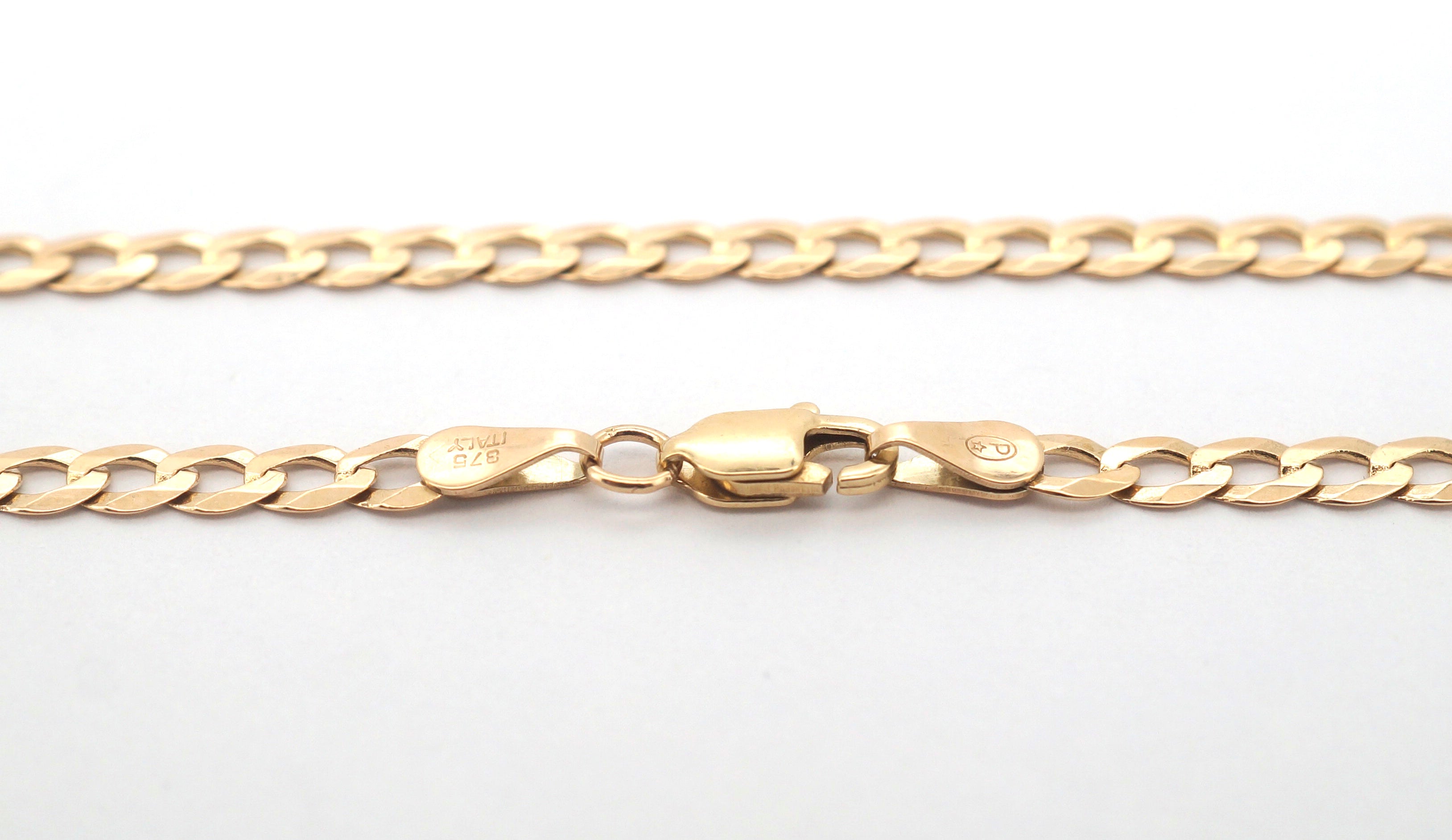 9ct Rose Gold Necklace with 9ct Heart Pendant (47cm) - 506212