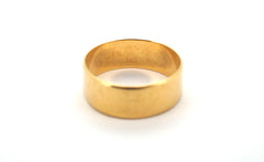 Unisex 18CT Yellow Gold Plain Ring 6.05g - 508265