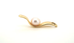 18ct Yellow Gold & Pearl Pendant - 502044